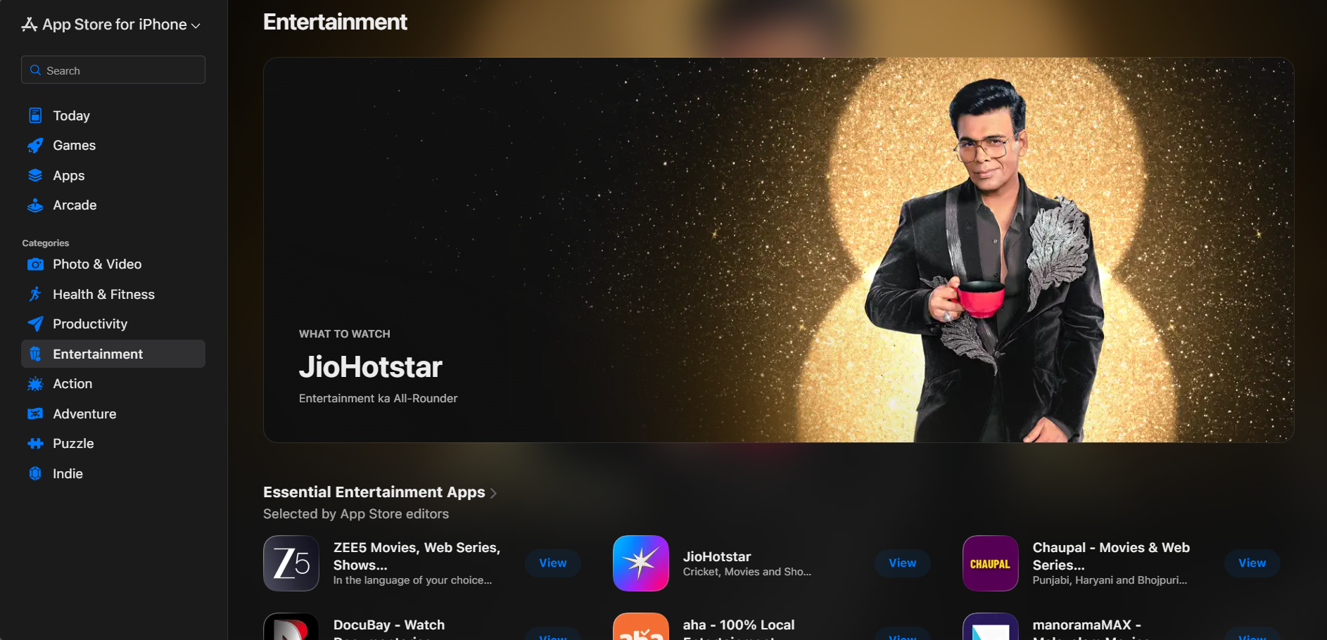 Shree Balaji – iOS Mobile Application (App Store)